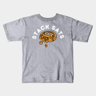 Stack Sats and Chill - Satoshi Kids T-Shirt